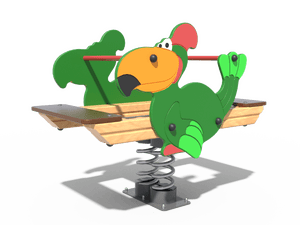 Качалка детской игровой площадки Попугай