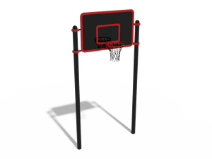 Стойка с тренировочным баскетбольным щитом